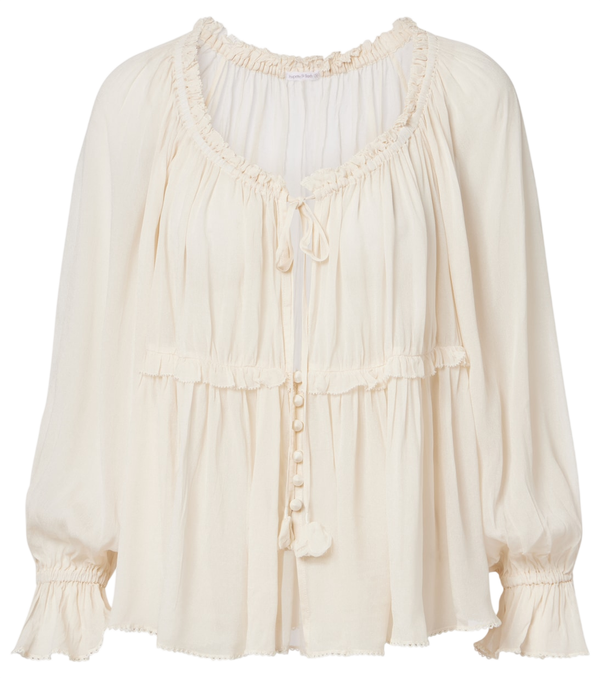 Blusa con volantes Moon de Poupette St Barth