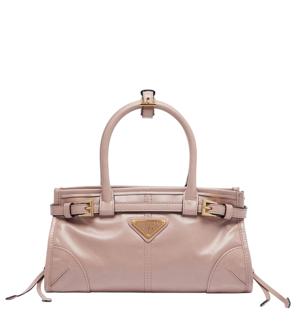 Bolso de mano mini Bonnie de Prada en piel