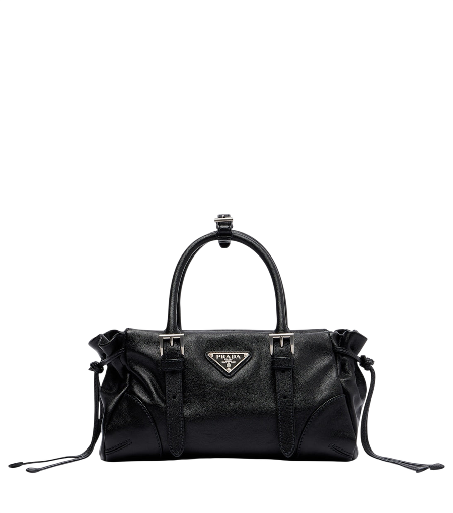 Prada Bonnie Small leather top-handle bag