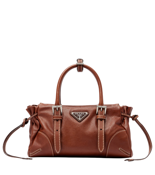 Bolso de mano pequeño Prada Bonnie de piel