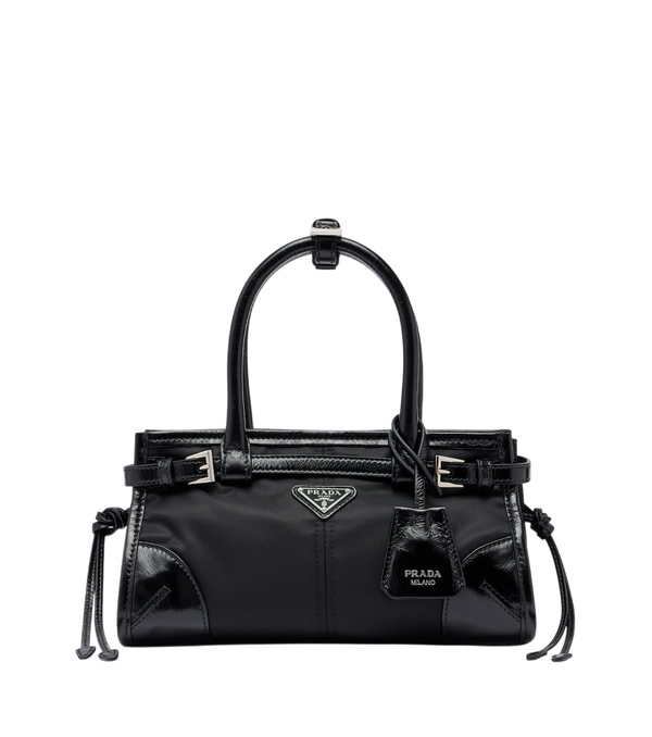 Bolso de mano pequeño Prada Bonnie en Re-Nylon