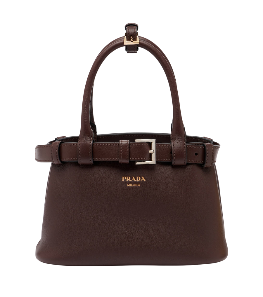 Bolso pequeño de mano Prada Buckle en piel