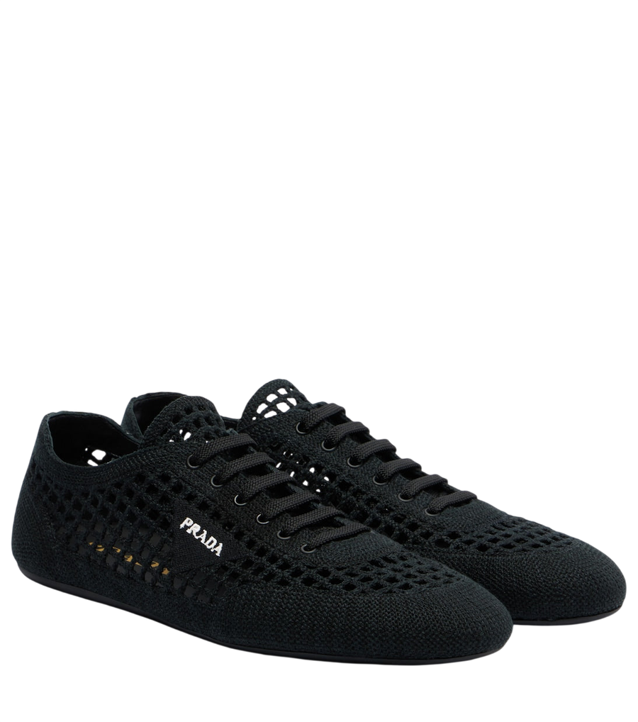 Prada Collapse crochet sneakers