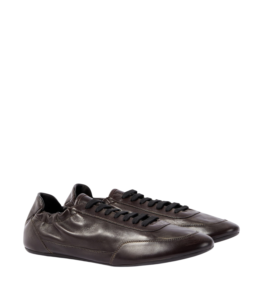 Prada Collapse leather sneakers