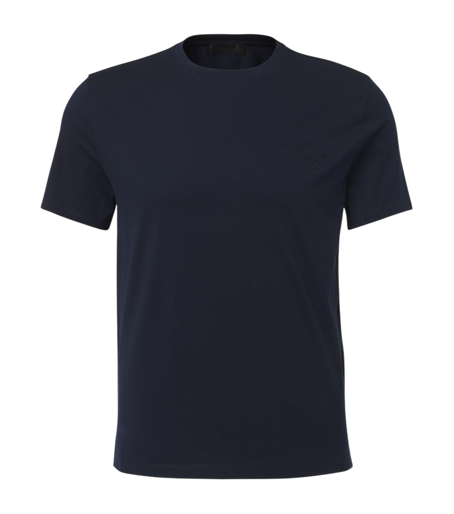 Prada Cotton-blend jersey T-shirt