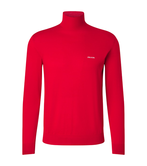 Prada Cotton turtleneck sweater