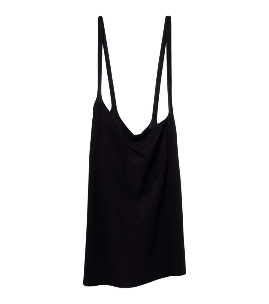 Falda midi de crepé de Prada