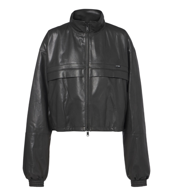 Prada Cropped leather jacket