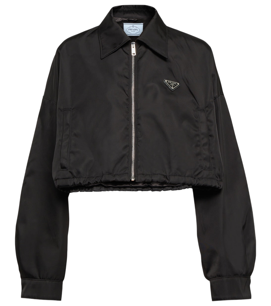 Prada Cropped nylon jacket