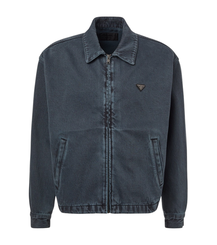 Prada Denim blouson jacket