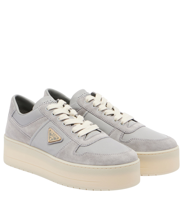 Prada Downtown Re-Nylon platform sneakers