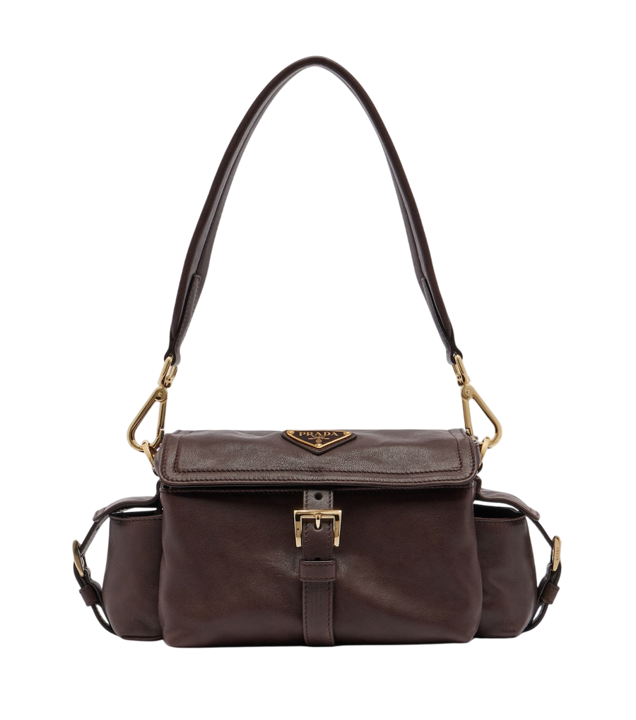 Prada Explore Medium leather shoulder bag