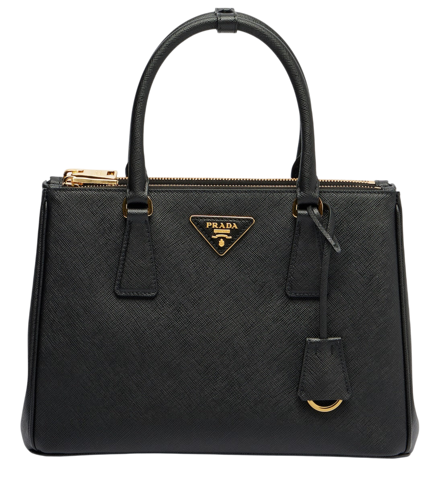 Bolso tote Prada Galleria mediano de piel