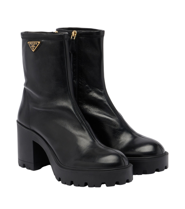 Prada Leather ankle boots
