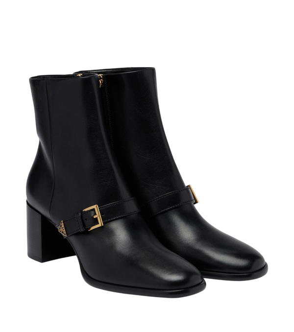 Prada Leather ankle boots