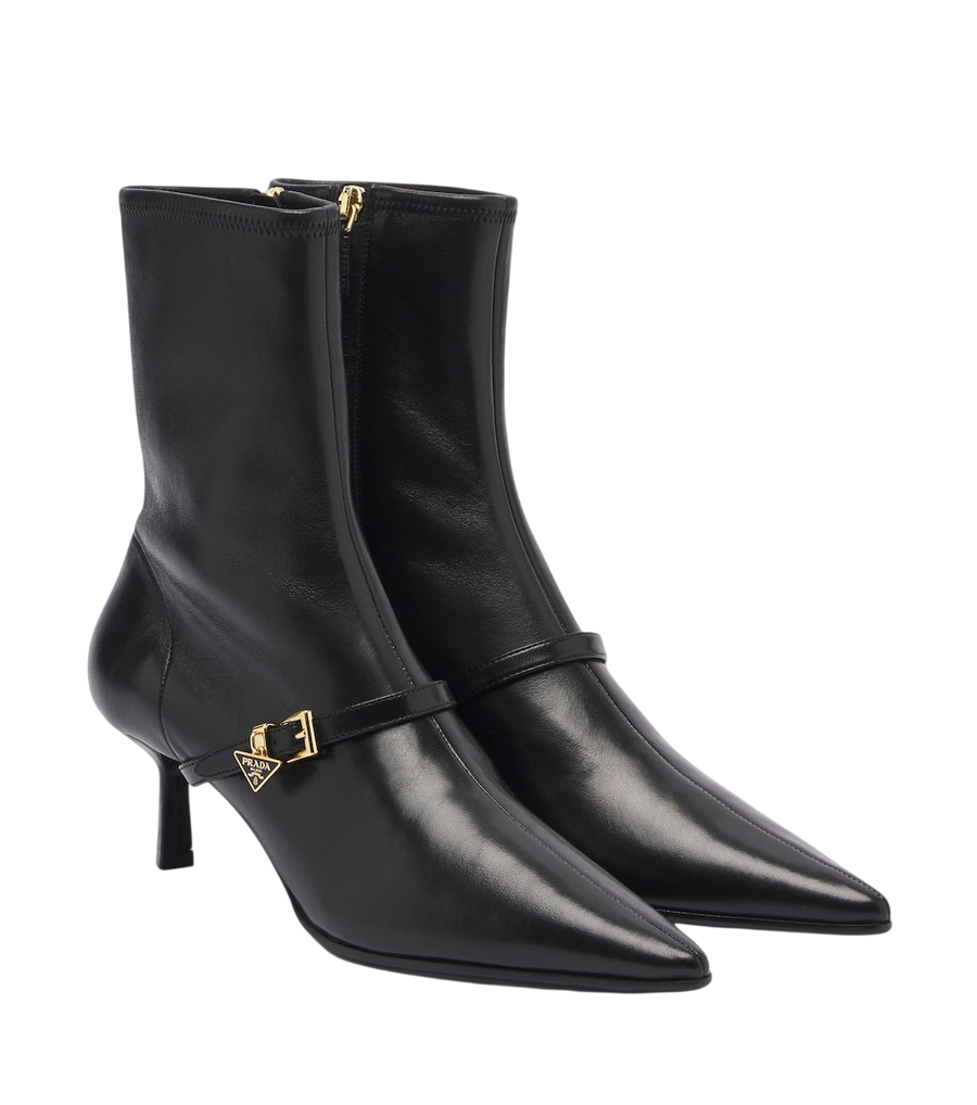 Prada Leather ankle boots