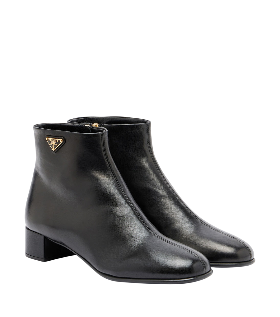 Prada Leather ankle boots