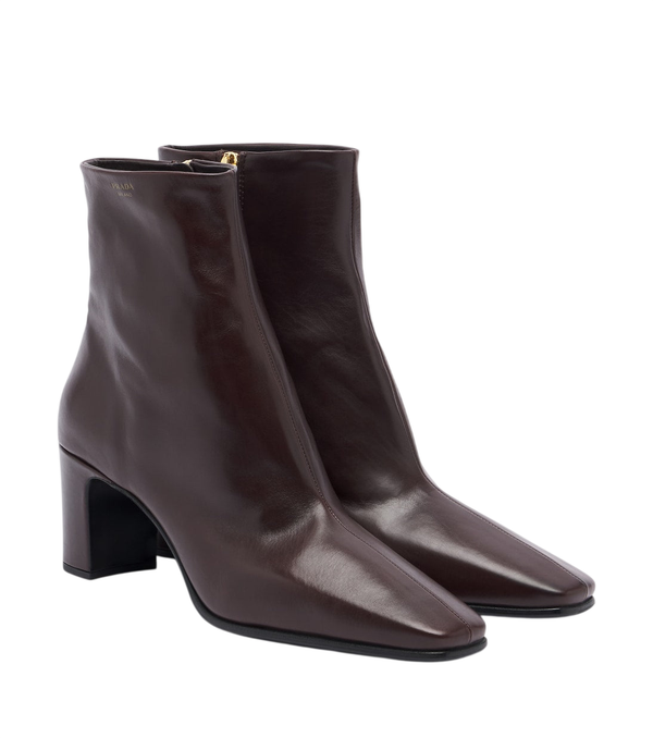 Prada Leather ankle boots
