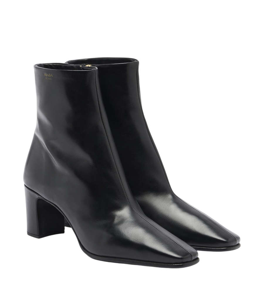 Prada Leather ankle boots