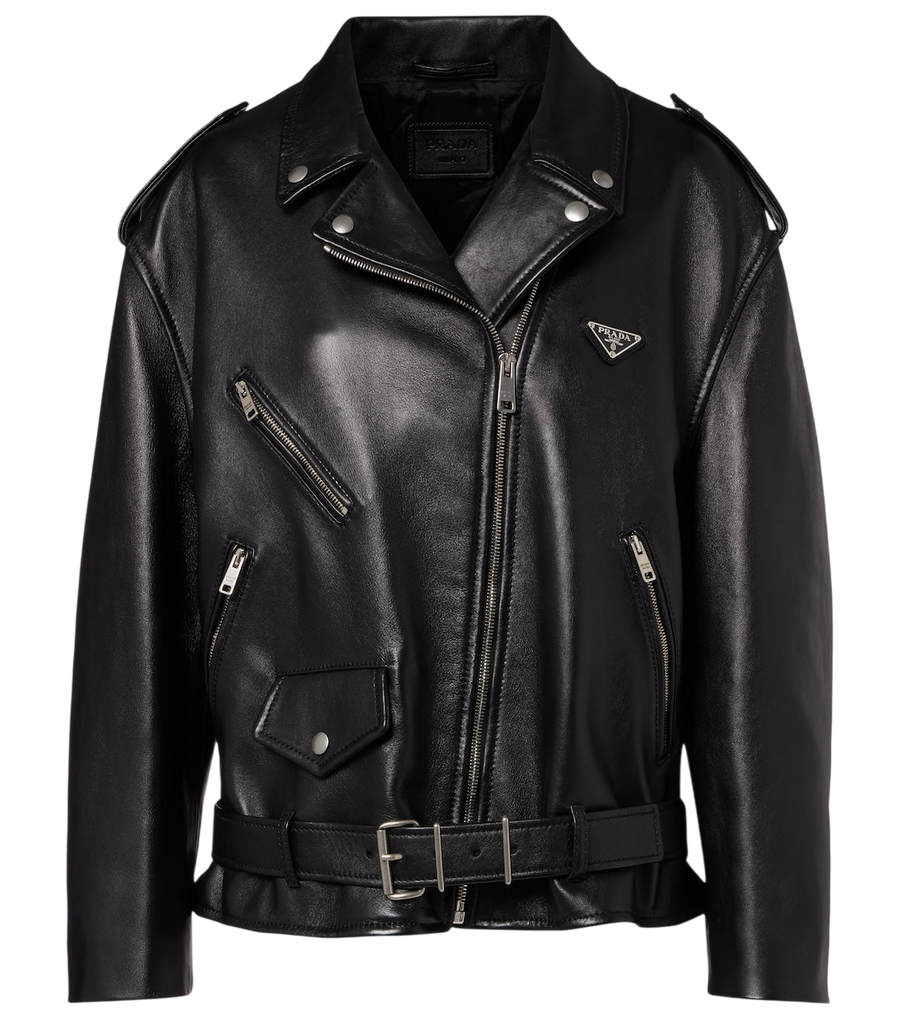 Prada Leather biker jacket