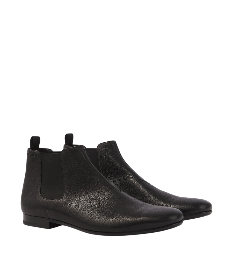 Prada Leather Chelsea boots