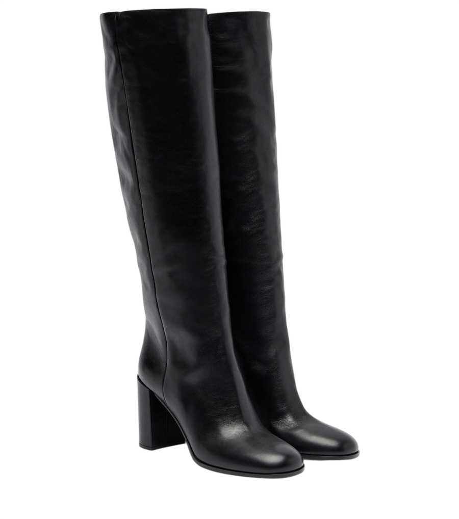 Prada Leather knee-high boots
