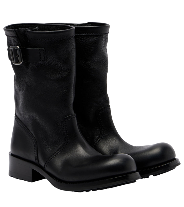 Prada Leather mid-calf boots