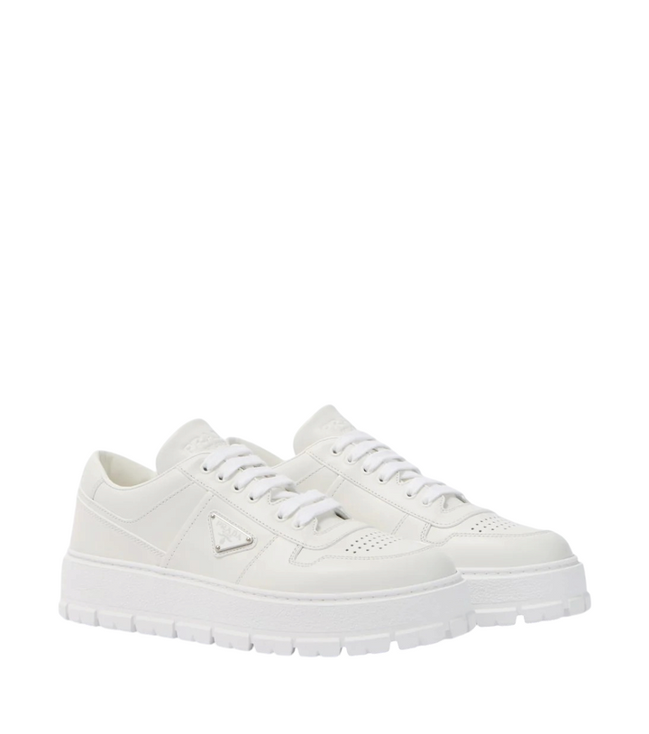 Prada Leather Sneakers [white-bg-processed] 1787072999121