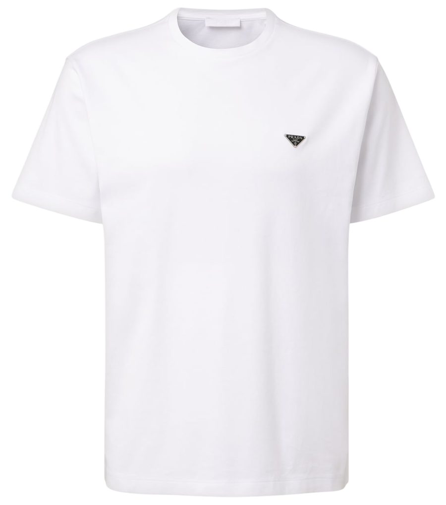 Prada Logo cotton jersey T-shirt