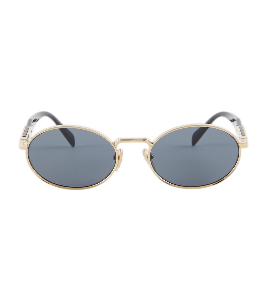 Prada Logo oval sunglasses
