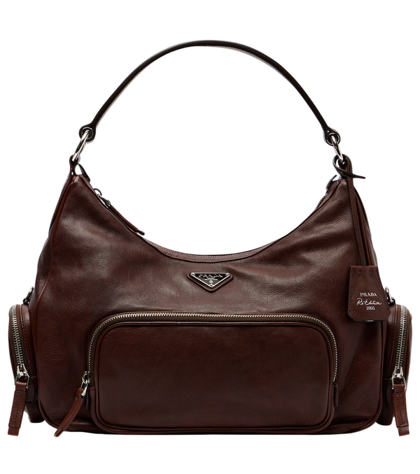 Prada Medium leather shoulder bag