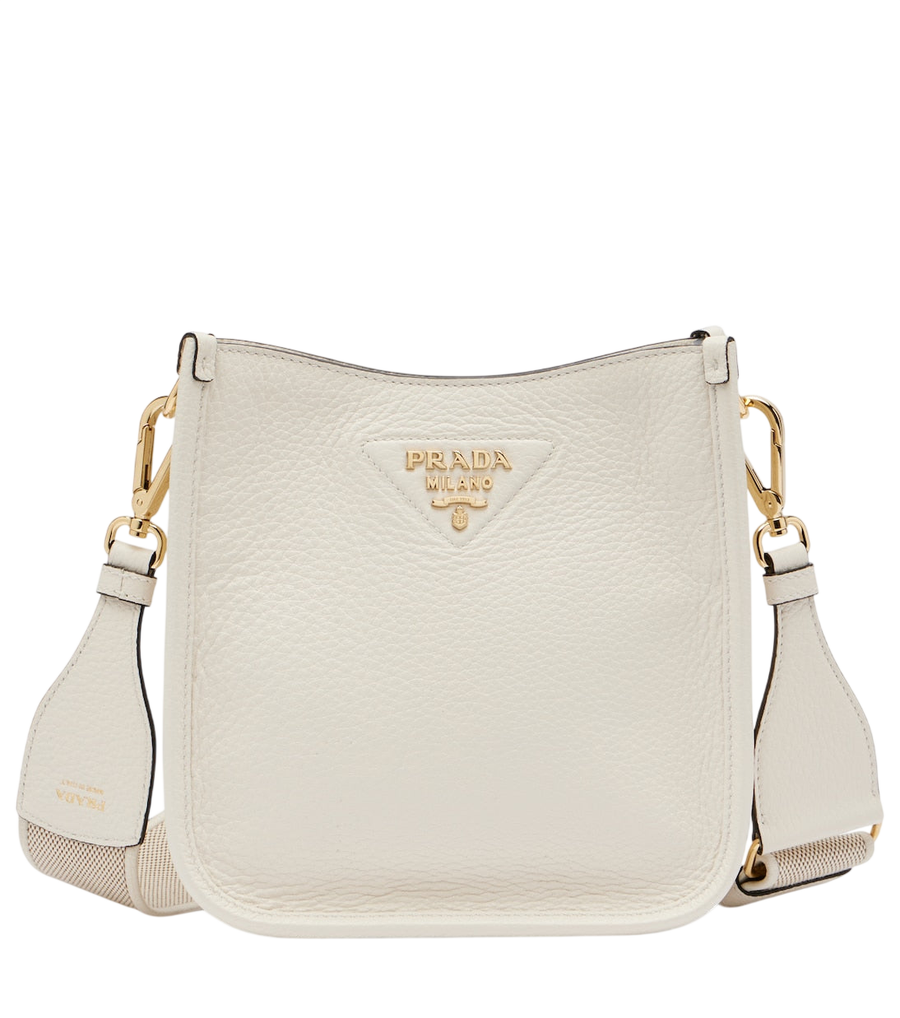 Prada Mini leather shoulder bag