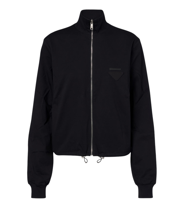 Prada Reversible cotton and Re-Nylon blouson jacket