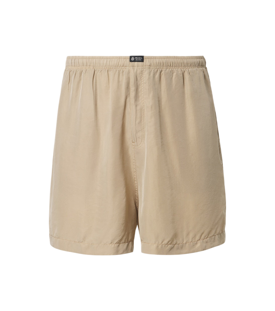 Prada Silk Bermuda shorts