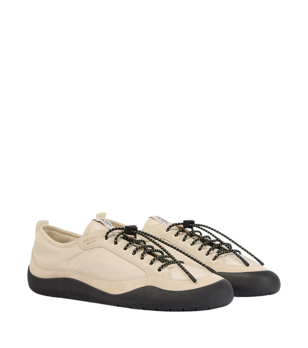 Prada Speedrock Re-Nylon and suede sneakers