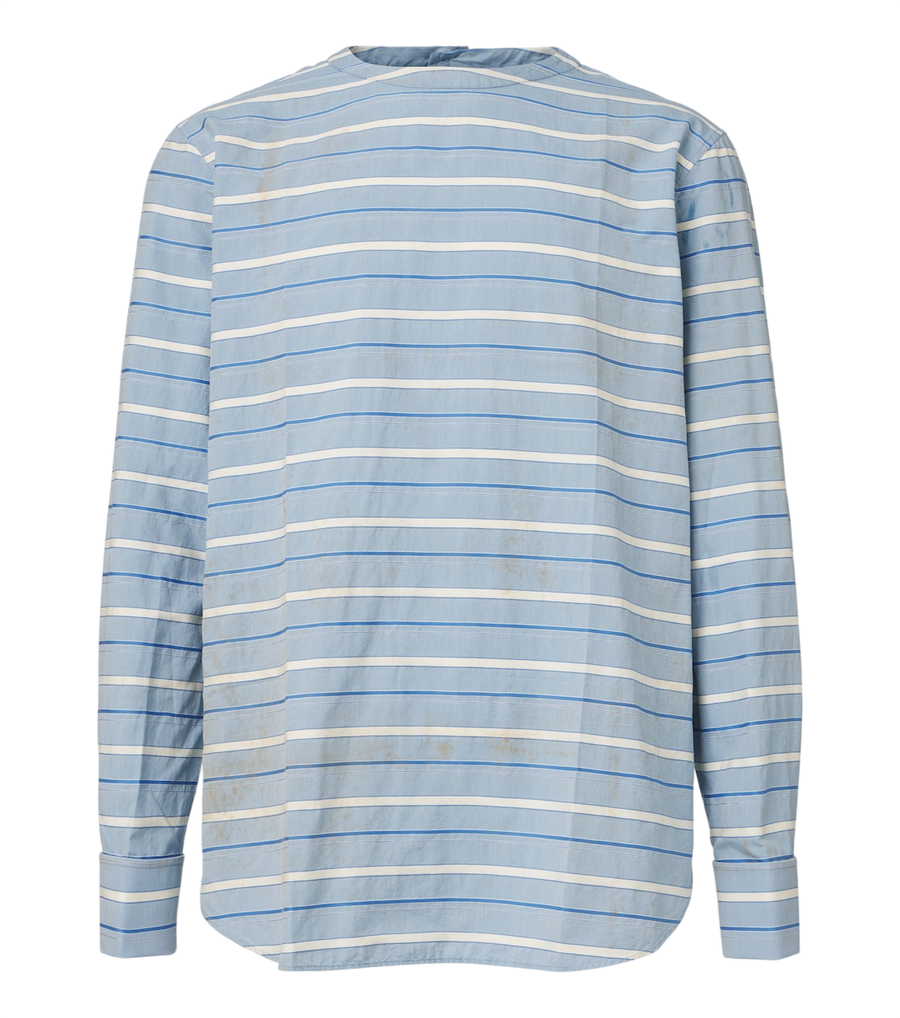 Prada Striped cotton twill shirt