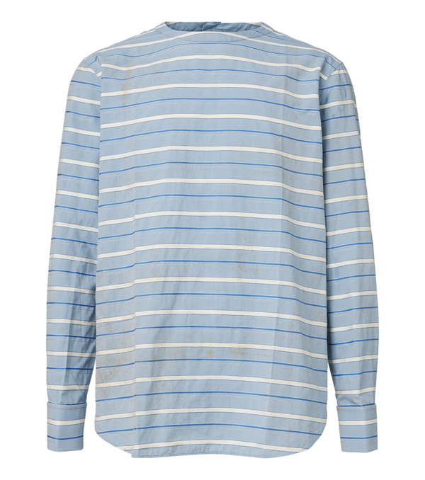 Prada Striped cotton twill shirt