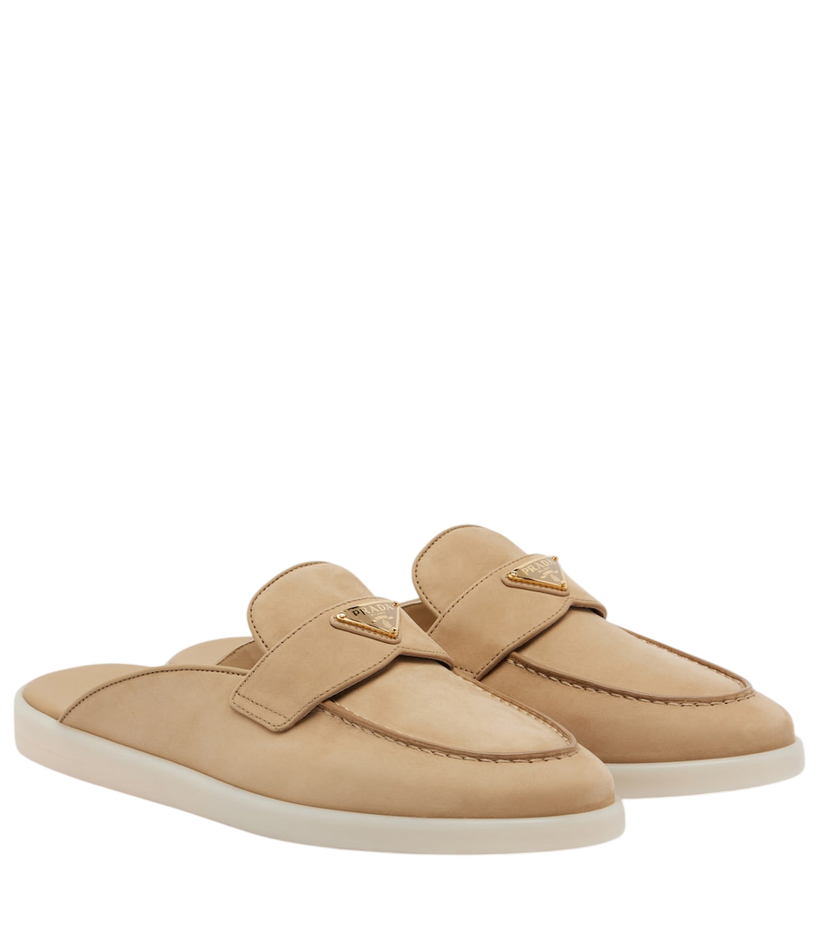 Prada Suede mules