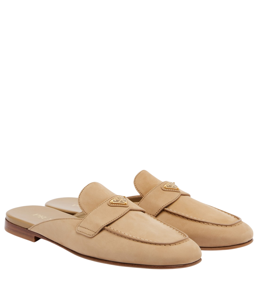 Prada Suede mules
