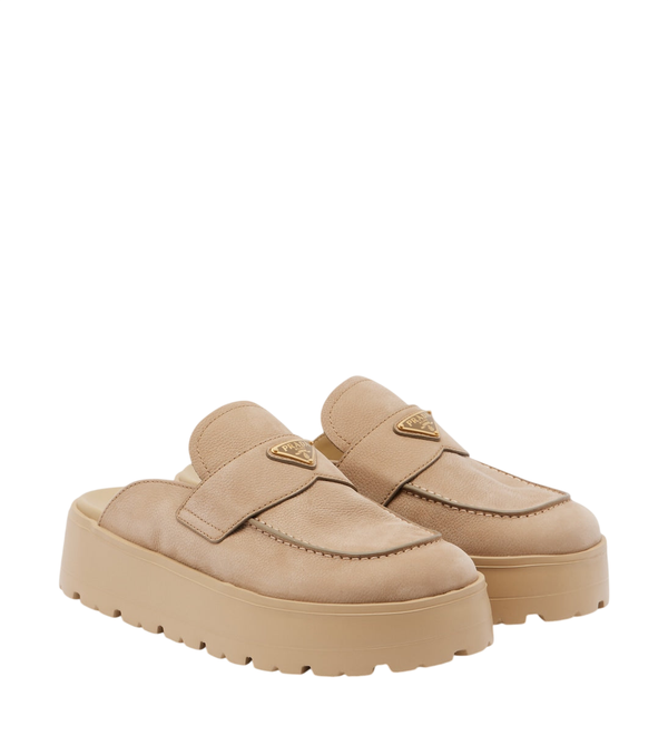 Prada Suede mules