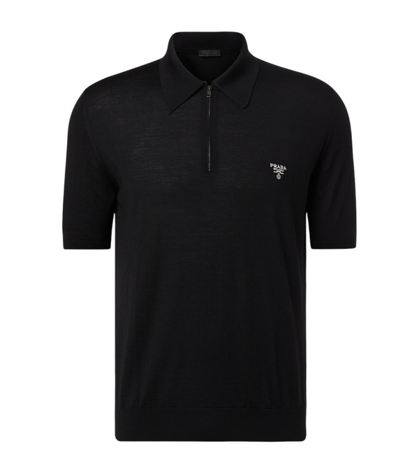 Prada Virgin wool polo shirt