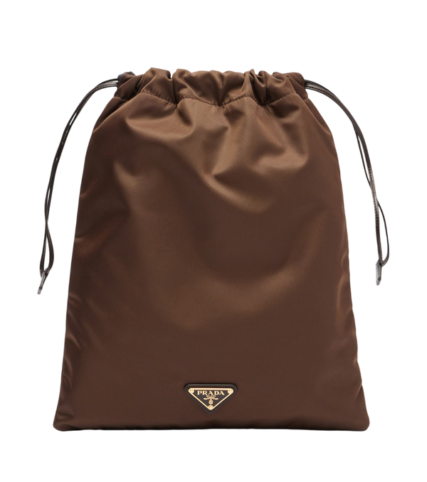 Bolso de mano Prada Wish en Re-Nylon con detalles en piel