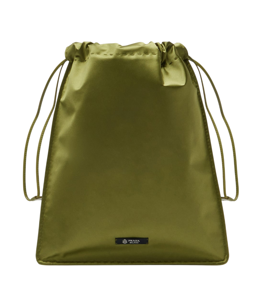 Prada Pochette in duchesse di seta Wish