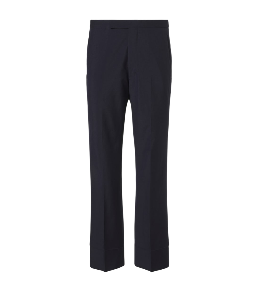 Prada Wool and mohair straight pants