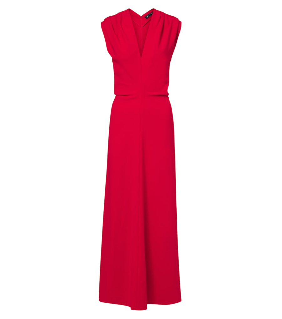 Proenza Schouler Geraldine draped crêpe maxi dress