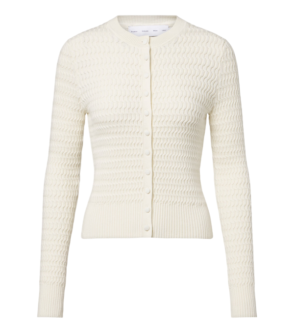 Proenza Schouler Marci cotton-blend cardigan