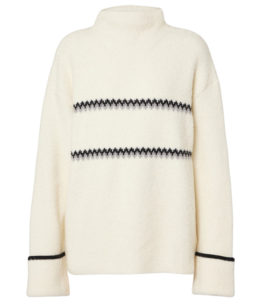 Proenza Schouler White Label Anne Fair Isle wool-blend sweater