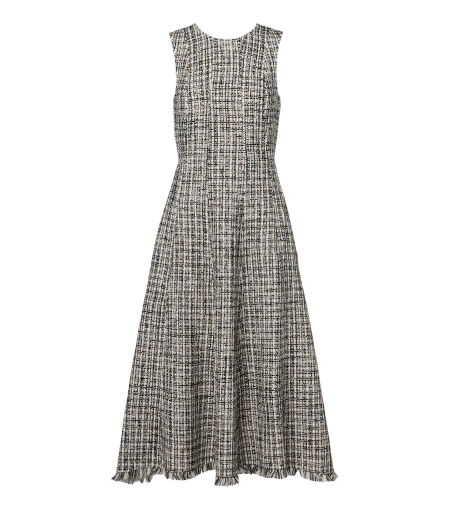 Robe midi Beatrix en bouclé White Label de Proenza Schouler