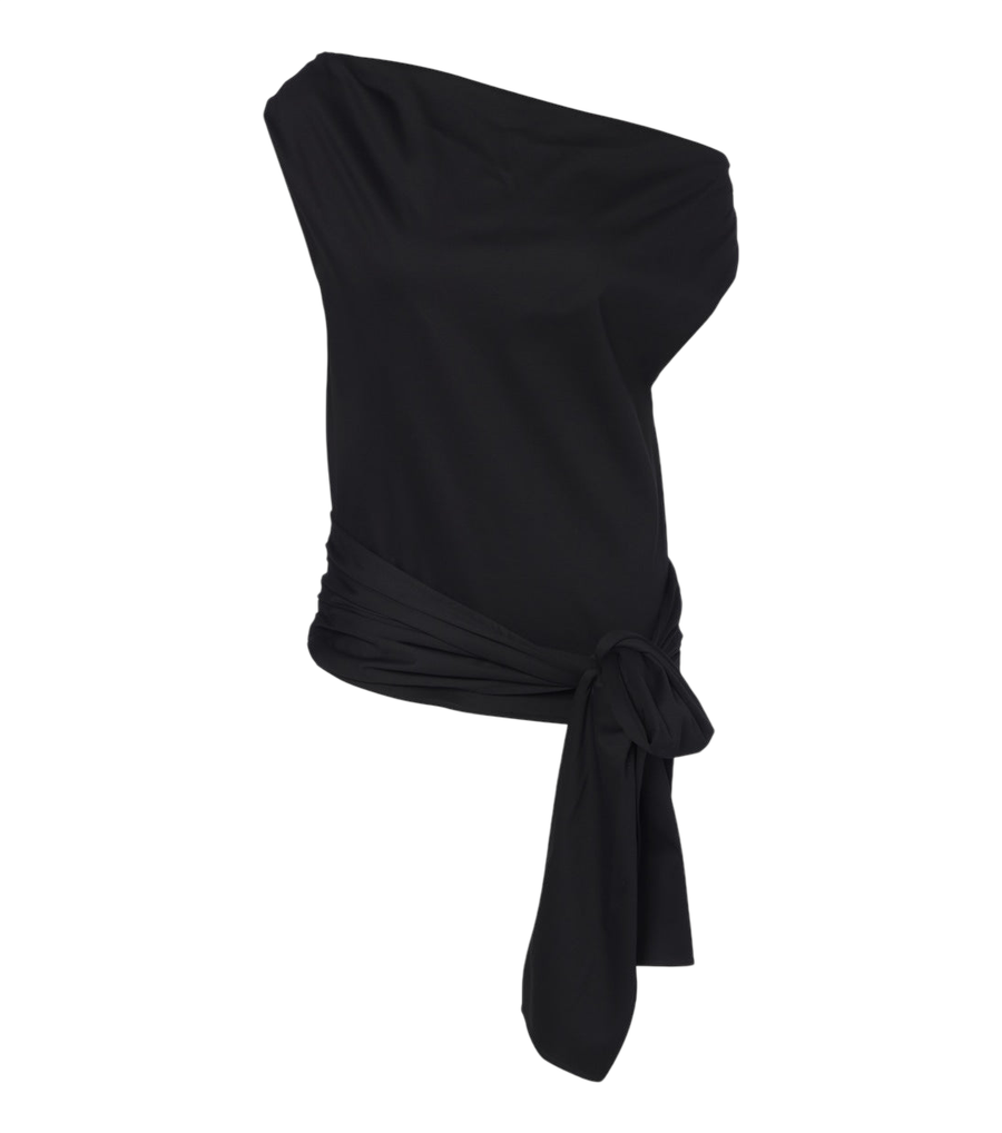 Proenza Schouler Top asimmetrico in jersey di cotone Zafira
