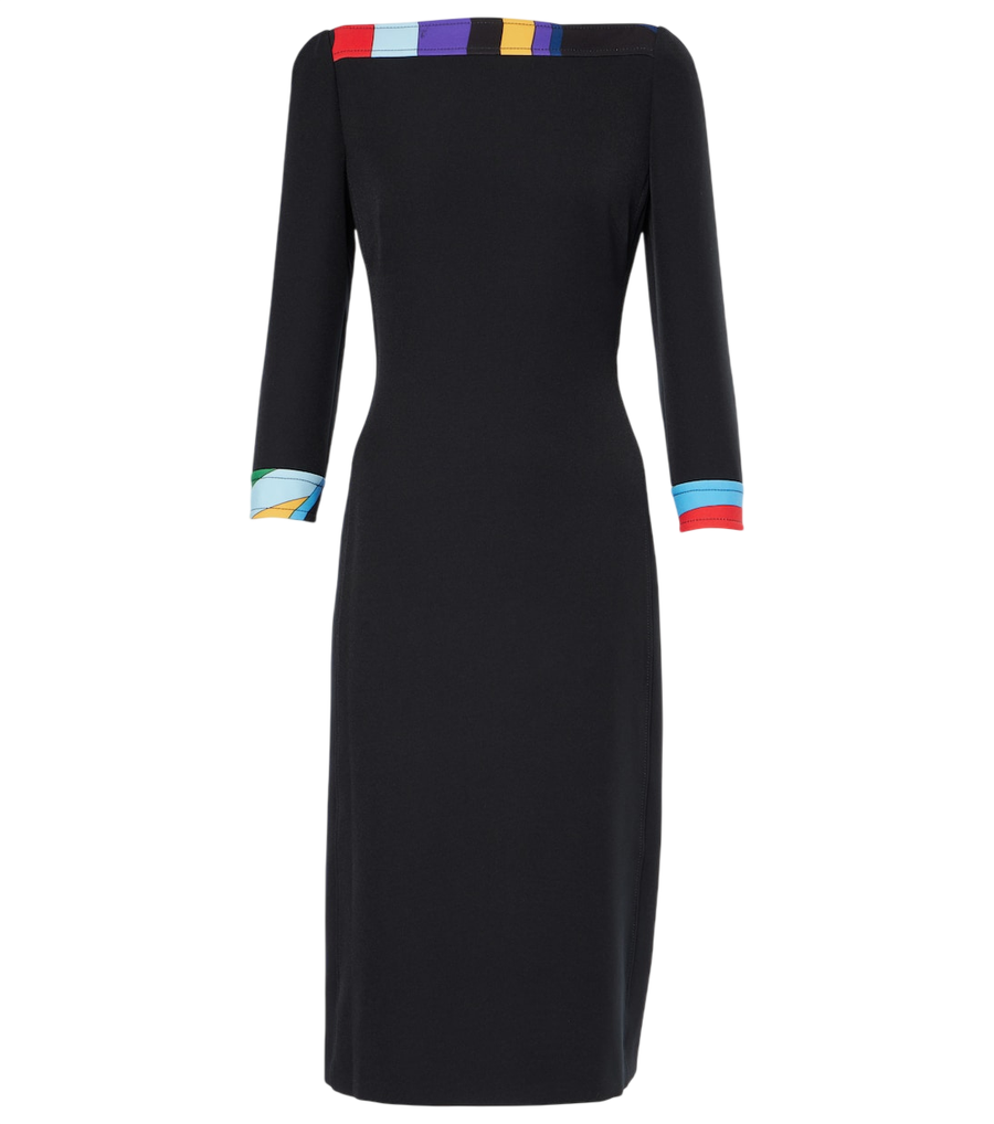 Robe midi Pucci en cady